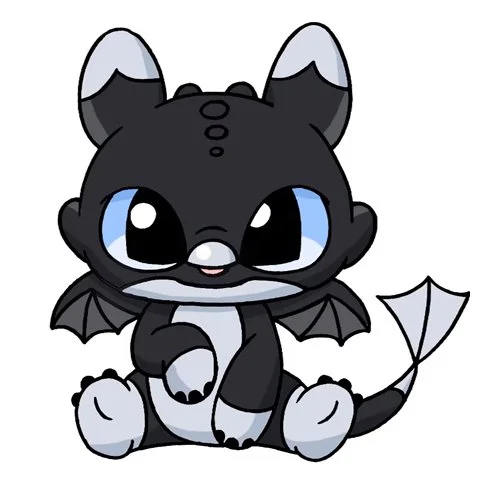 Цветной пример раскраски ночное сияние