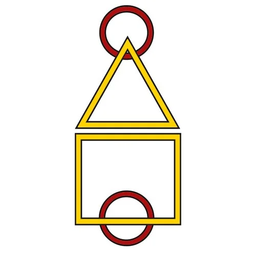 Цветной вариант раскраски обведи игру в кальмара