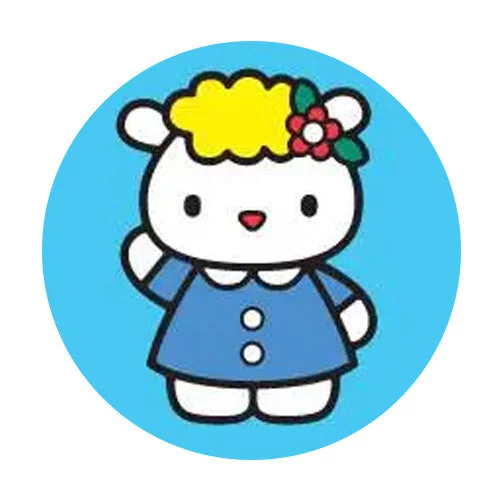 Цветной вариант раскраски офечка фифи