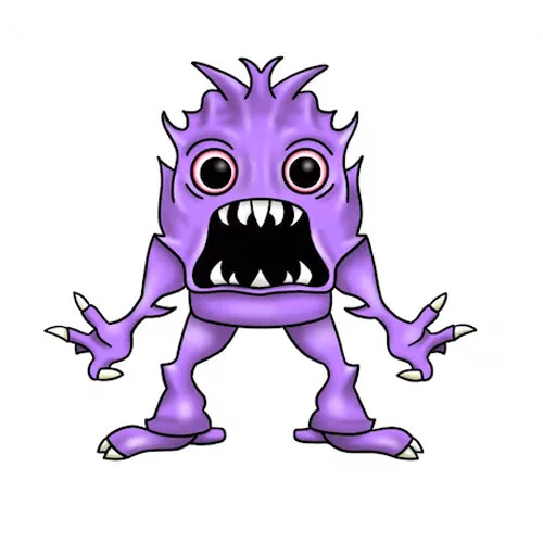 Цветной вариант раскраски охотник тим сад банбан