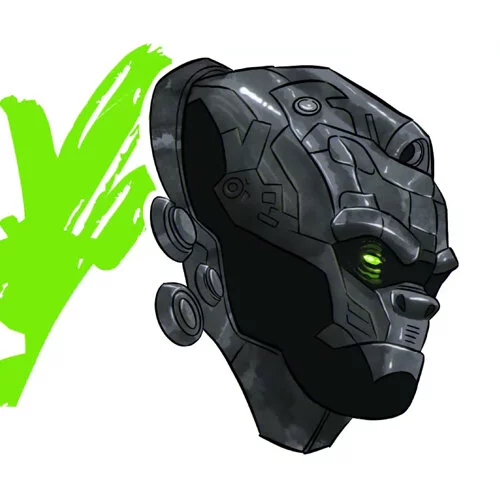 Цветной вариант раскраски optimus primal фортнайт