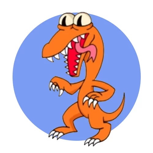 Цветной вариант раскраски оранж rainbow friends