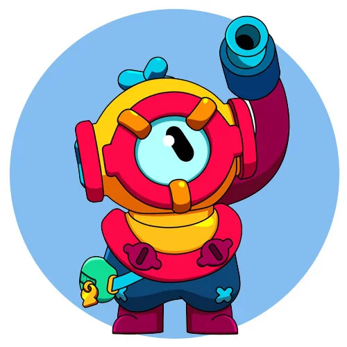 Цветной вариант раскраски отис