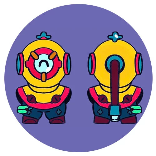 Цветной вариант раскраски отис скин