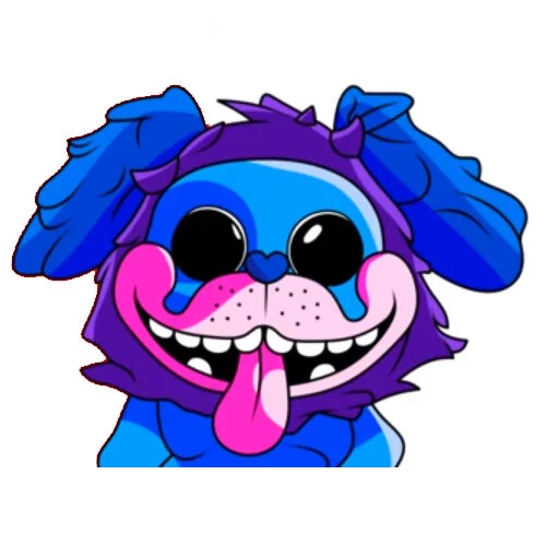 Цветной вариант раскраски pj pug-a-pillar поппи плейтайм