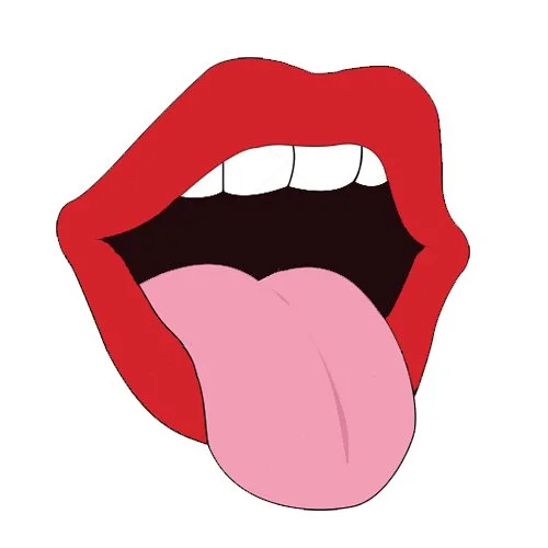 Цветной вариант раскраски показывает язык