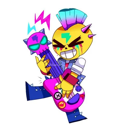 Цветной вариант раскраски поко трэшер