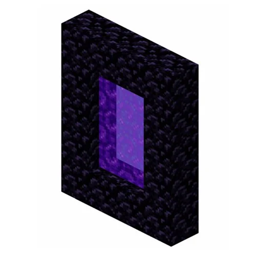 Цветной вариант раскраски портал в ад