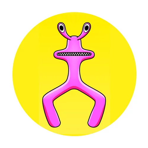 Цветной вариант раскраски радужные друзья