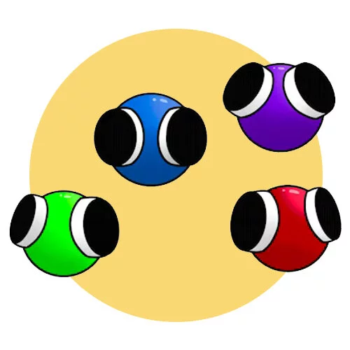 Цветной вариант раскраски радужные друзья глава 2