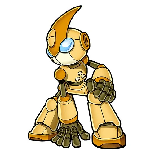 Цветной вариант раскраски робот эмерл