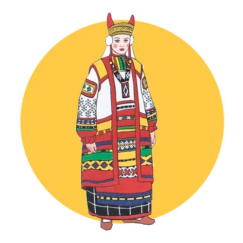 Цветной пример раскраски рязанская губерния 19 век