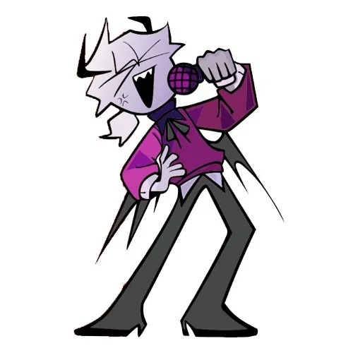 Цветной вариант раскраски селевер фнф