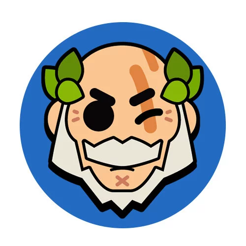 Цветной пример раскраски сэм цезарь нейтральный