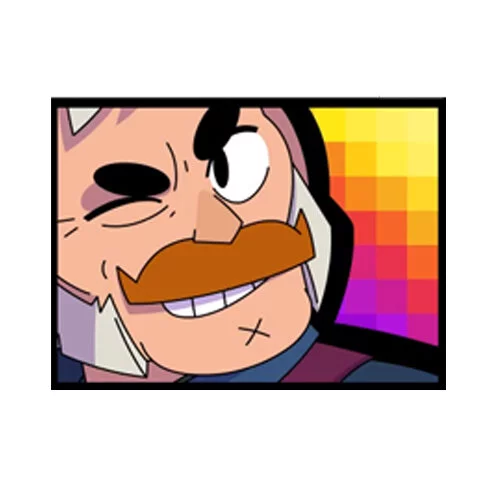 Цветной вариант раскраски сэм пин