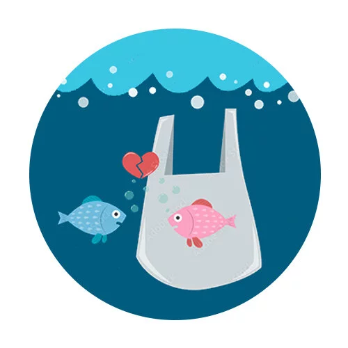 Цветной пример раскраски сохрани океаны экология