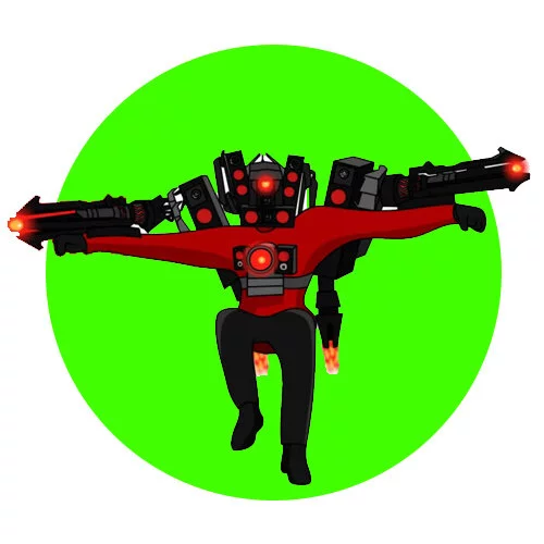 Цветной пример раскраски спикермен 58