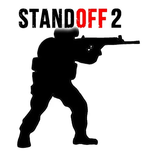 Цветной вариант раскраски стандофф воин