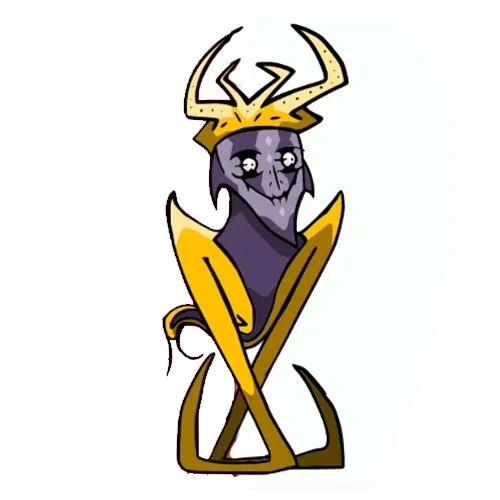 Цветной вариант раскраски starecrown friday night funkin