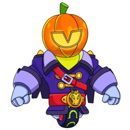 Цветной вариант раскраски сту всадник без головы хэллоуин, броулуин и броуливуд