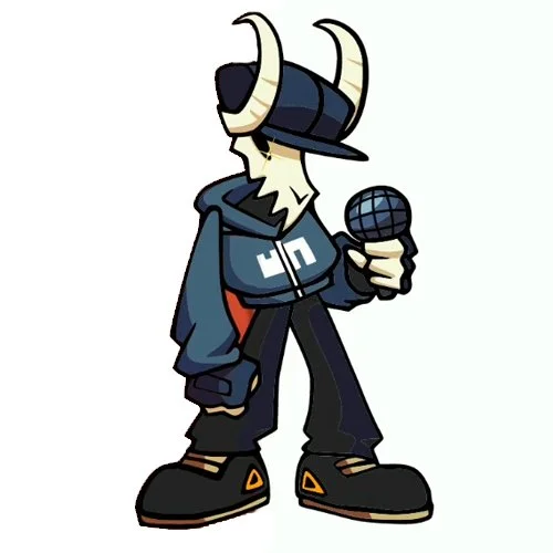 Цветной вариант раскраски таби friday night funkin