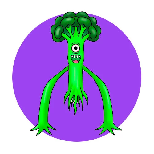 Цветной вариант раскраски tall victor банбан