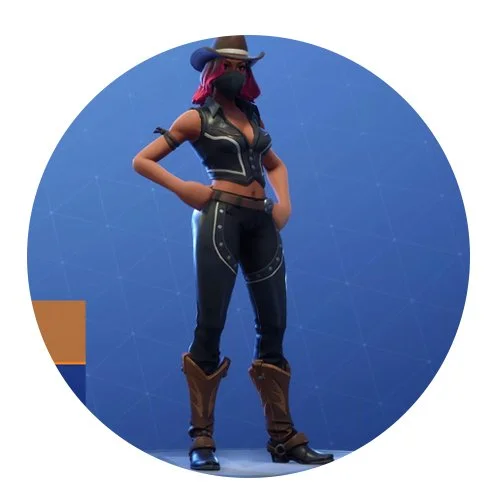 Цветной вариант раскраски темный рейнджер ковбой