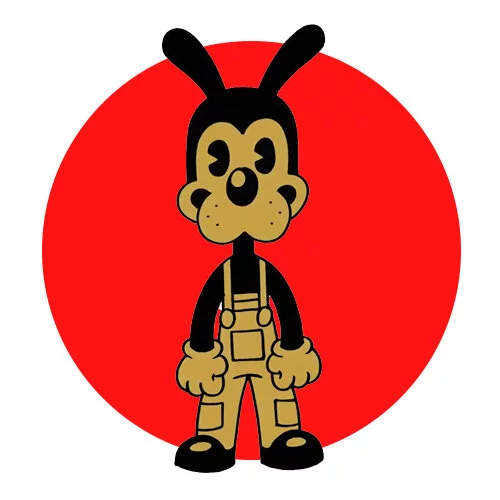 Цветной пример раскраски волк борис