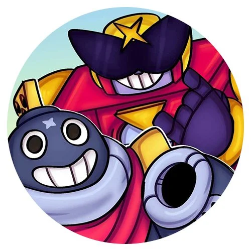 Цветной вариант раскраски вольт и тик