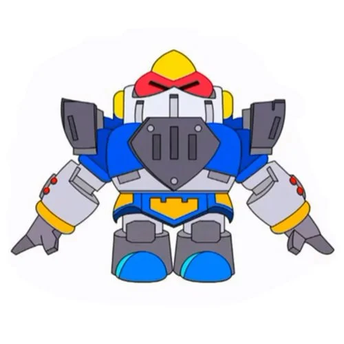 Цветной вариант раскраски вольт паладин меха скин новый