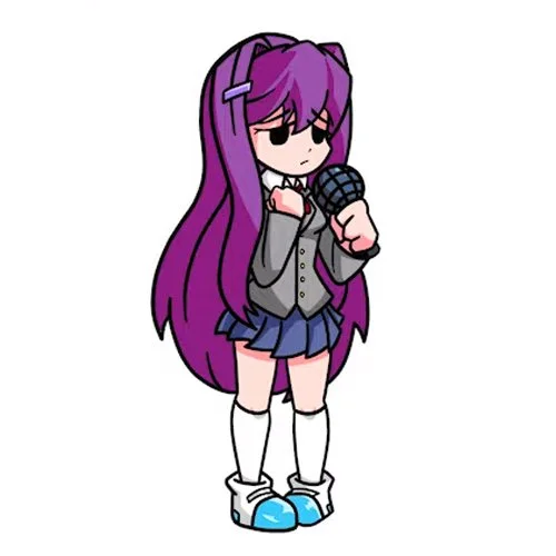 Цветной вариант раскраски yuri