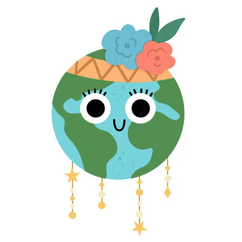 Цветной вариант раскраски земля индеец