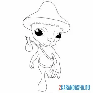 Раскраска шайлушай поход