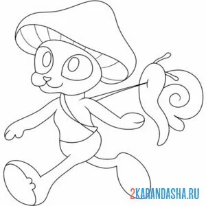 Раскраска шайлушай приключения