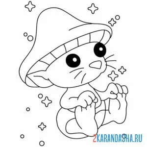 Раскраска маленький шайлушай