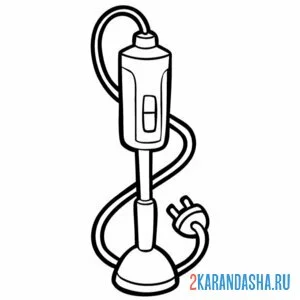 Раскраска погружной блендер бытовая техника