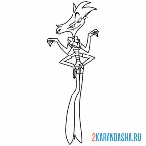 Раскраска энджел даст