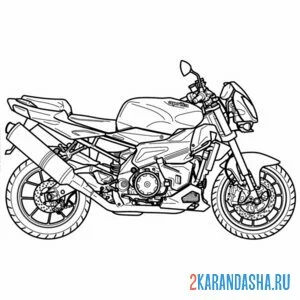 Раскраска гта (gta) мото