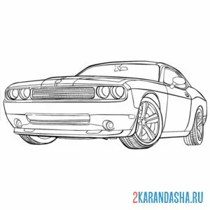 Раскраска машина из гта (gta)