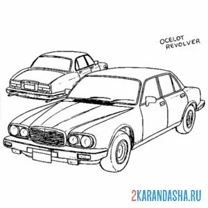 Раскраска тачка из гта (gta)