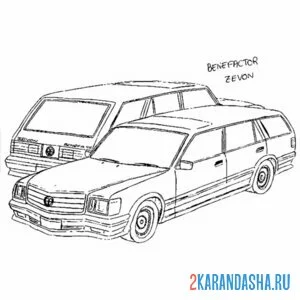 Раскраска универсал гта (gta)
