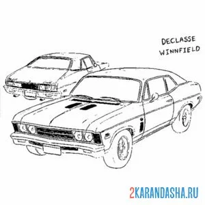 Раскраска тачила гта (gta)