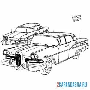 Раскраска авто гта (gta)