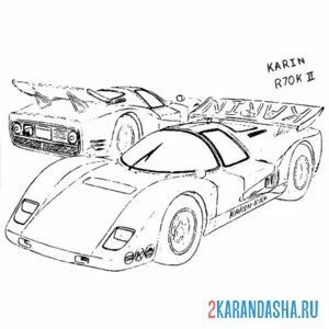 Раскраска скорость гта (gta)