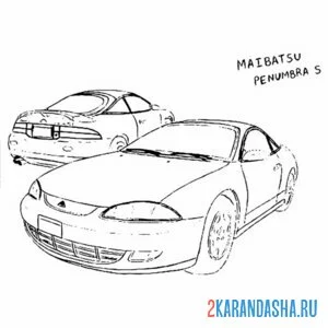 Раскраска гта (gta) машинки
