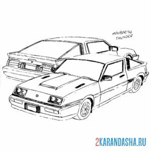 Раскраска гта (gta) две тачки