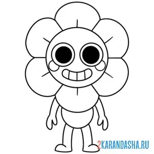 Раскраска денди дендикус денцифер