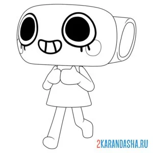 Раскраска шелл мир денди