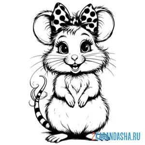 миленький мышонок