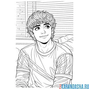 Раскраска уилл вырос осд (очень странные дела)